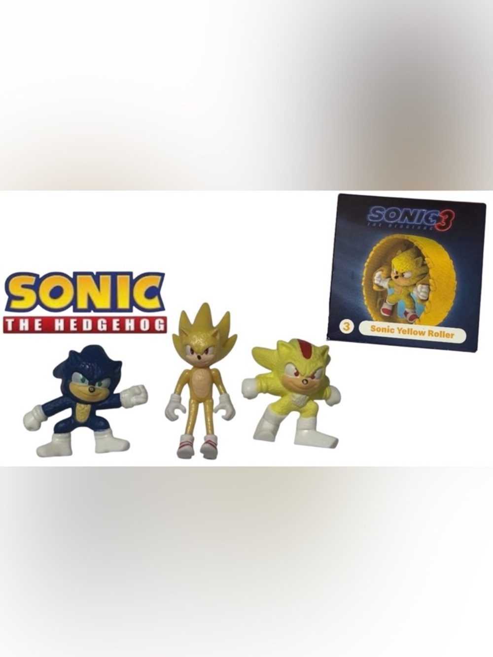 *FREE WITH PURCHASE* SONIC THE HEDGEHOG TOY BUNDLE SONIC TAILS FIGURINES